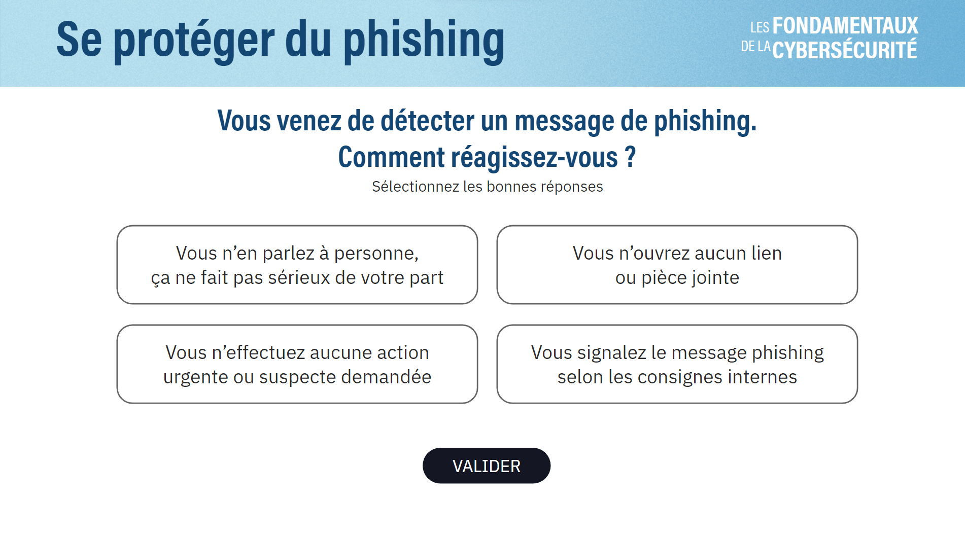Micro-learning phishing