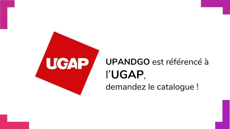 Affiche UpandGo est référencé à l'UGAP