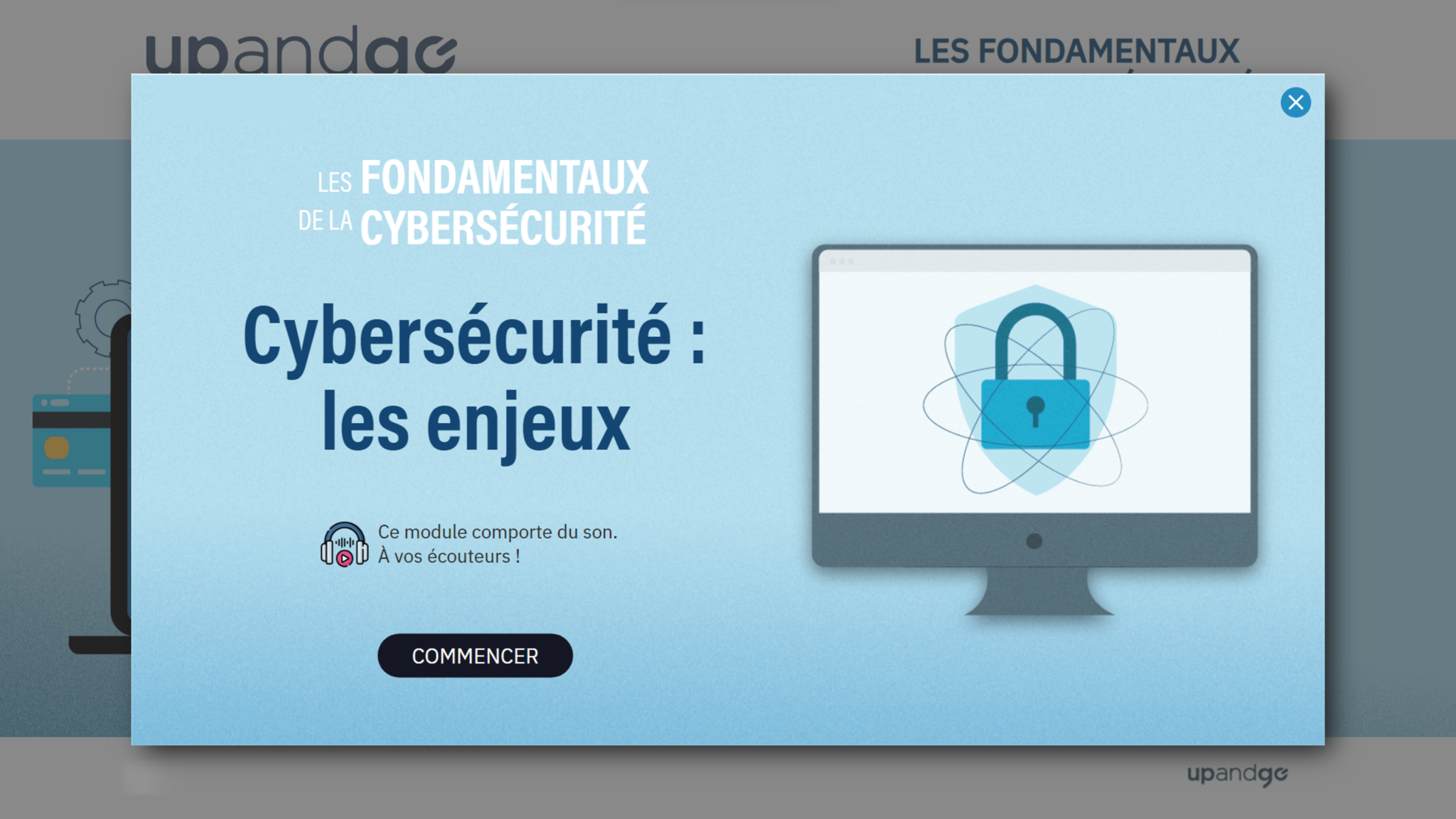 Comprendre et sensibiliser à la cybersécurité - UPANDGO
