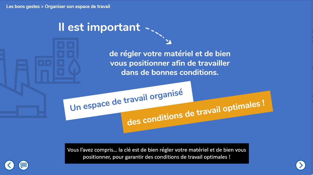 Visuel - Bien s'installer à son poste - 3